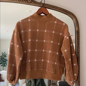 Anthropologie Heidi Mockneck Sweatshirt